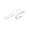 Blonde brow pencil swatch with soft, natural pigmentation.